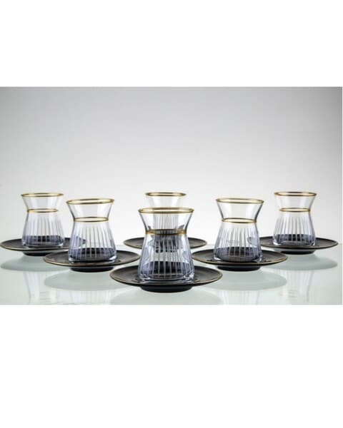 "Paşabahçe" çaý üçin stakan toplumy, 6 sany (KK4016)