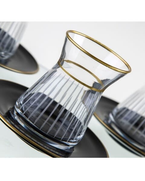 "Paşabahçe" çaý üçin stakan toplumy, 6 sany (KK4016)