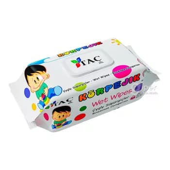 Täç hil çygly salfetkalar "Körpejik", 120 sany