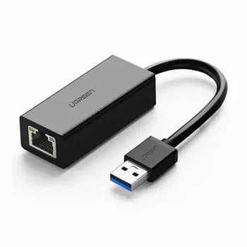 Konwerter UGREEN CM209 USB-den RJ45-e (USB 3.0 tor kartasy / 1 Gigabit / Gara reňk)