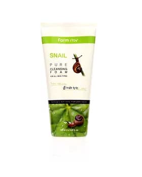 FarmStay "Snail Pure Cleansing Foam" пенка для умывания, 180 мл