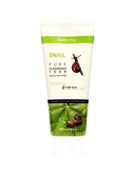 FarmStay "Snail Pure Cleansing Foam" пенка для умывания, 180 мл