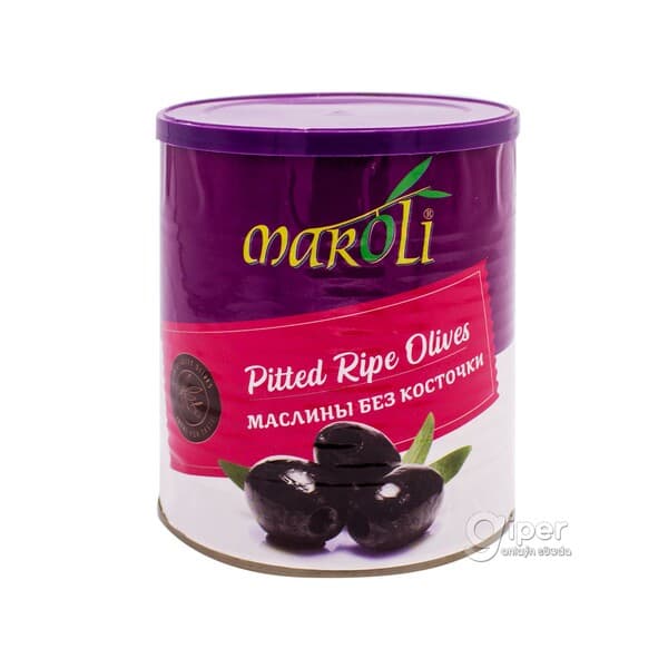 "maroli" şäniksiz gara iri zeýtun, 800 gr