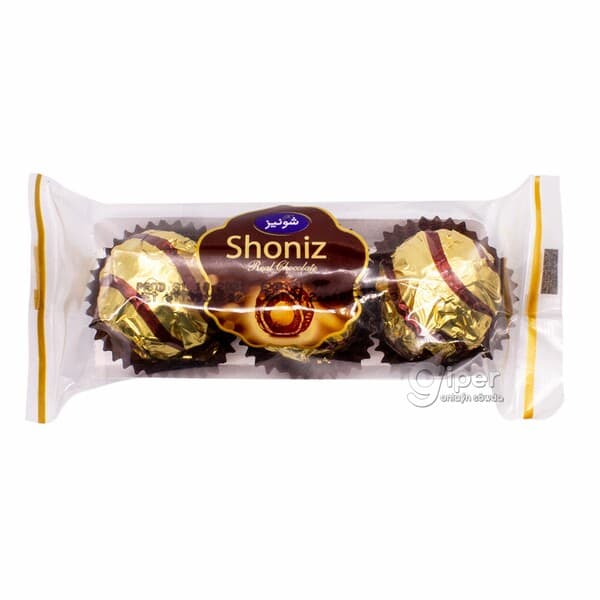 Şokolad süýji "Shoniz" Real Chocolate, 39 gr