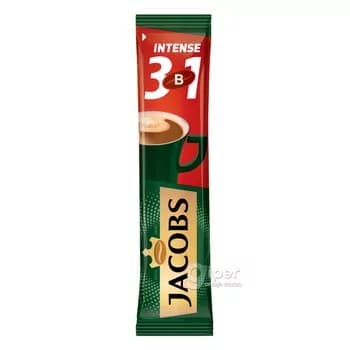 Кофе Jacobs Intense 3в1, стик 12 г