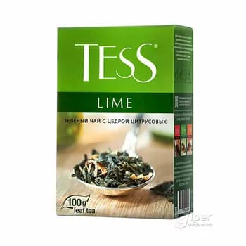 Чай зеленый Tess Lime рассыпной, 100 г