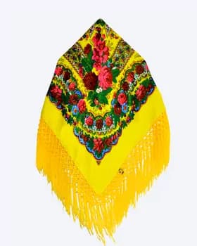 Zerli ýüň gyňaç, sary