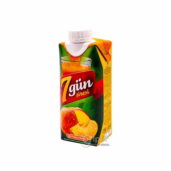 "7 gün" şetdaly şiresi, 0.33 lt