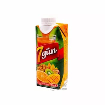 "7 gün" сок мультифрукт-тропик, 0.33 л