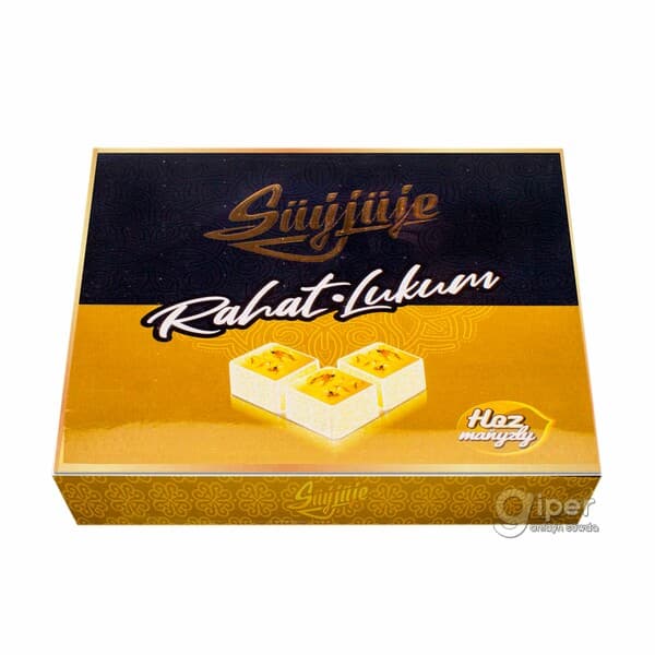 "Süýjüje" Hoz maňyzly "Rahat" lokumlary, 250 gr