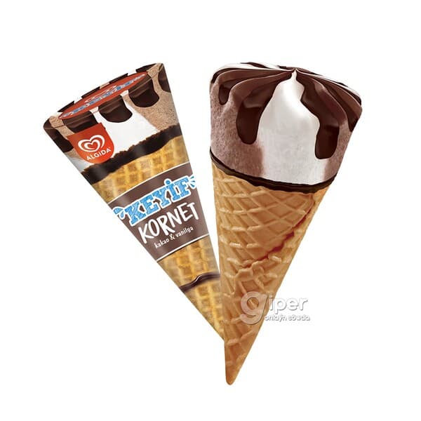 Doňdurma Algida "Keyif" kakao wanilli, 64 gr