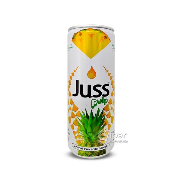 Alkogolsyz içgi "Juss Pulp" ananas bölejikli, 250 ml