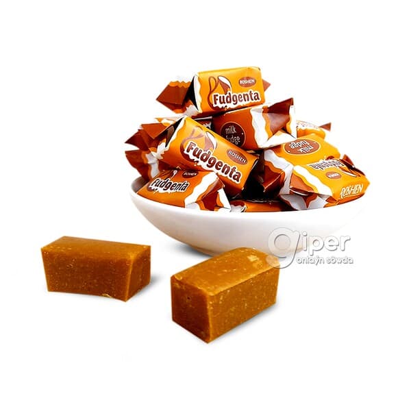 Süýtli gaty süýjüler Roshen "Fudgenta" 250 gr  (±10 gr)