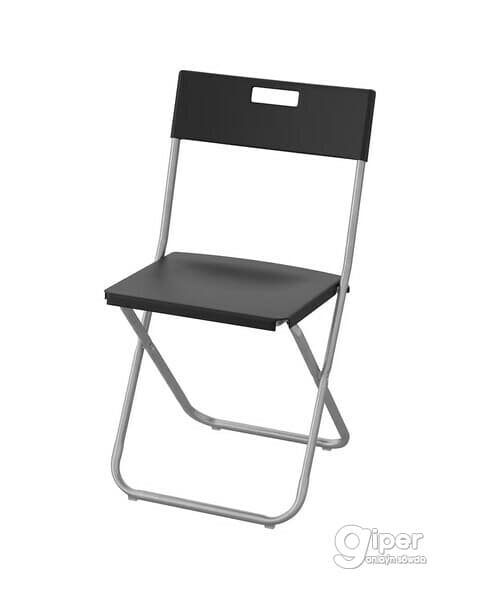 Eplenýän oturgyç IKEA GUNDE gara