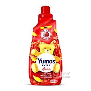 Konsentrirlenen geýim ýumşadyjy Yumoş extra Amber, 1440 ml
