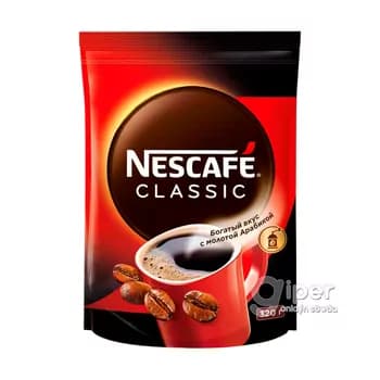 Kofe Nescafe classic owradylan arabikaly, 320 gr