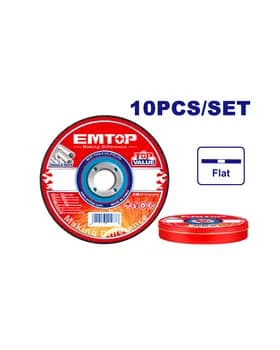 Emtop Diska metal 115*1.2mm 10pcs