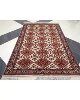 Ковер ручной работы 2x3 метра бежв