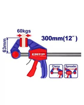 Emtop Tisgi pistolet 63*300mm