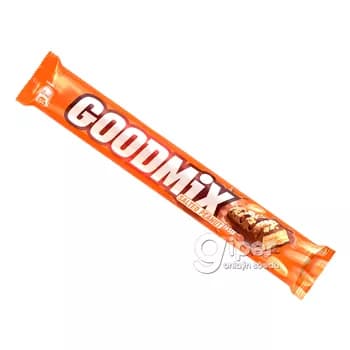 Batonçik Nestle "Good Mix" şokolad örtülen duzly arahis tagamly, 46 gr