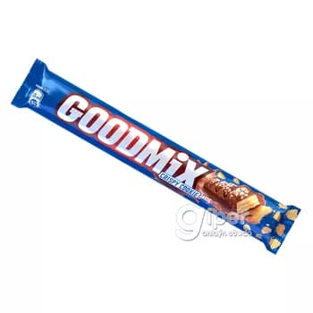 Batonçik Nestle "Good Mix" şokolad örtülen köke tagamly, 47 gr