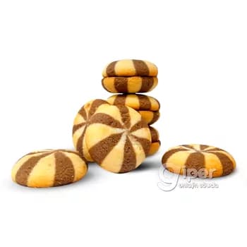 Печенье Hasar "Lezzet" с шоколадной начинкой, 500 г (±20 г)