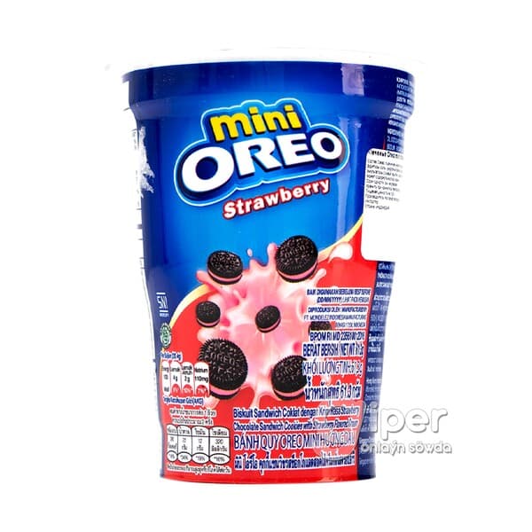 Mini şokoladly köke-sendwiç Oreo ýertudana kremli, 61.3 gr