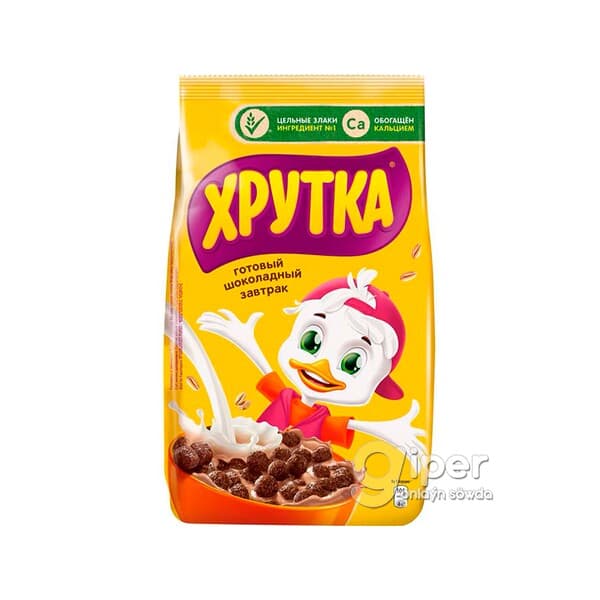 Taýýar ertirlik Nestle Хрутка şokoladly şarjagazlar, 230 gr