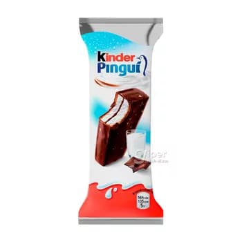 Kinder "Pingui" şokolad örtükli biskwit pirožnyý, 30 gr