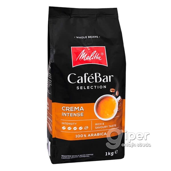 Däneli kofe Melitta CafeBar Crema Intense, 1 kg