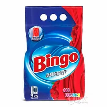 Kir ýuwujy soda Bingo awtomat "All Colors" 3 kg