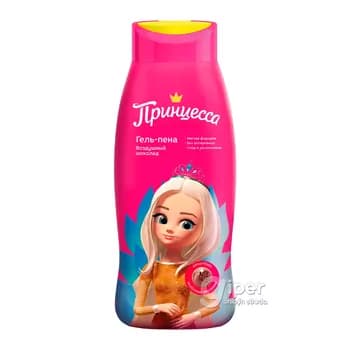 Çagalar üçin gel-köpük Принцесса "Воздушный шоколад", 400 ml