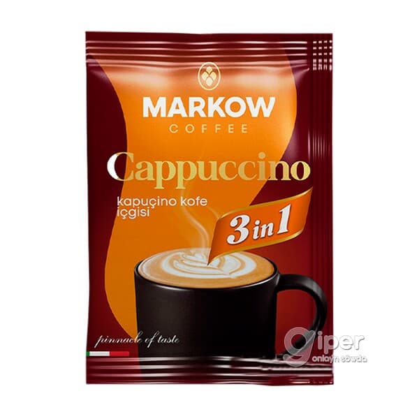 Kofe "Markow" Cappuccino 3in1, 25 gr