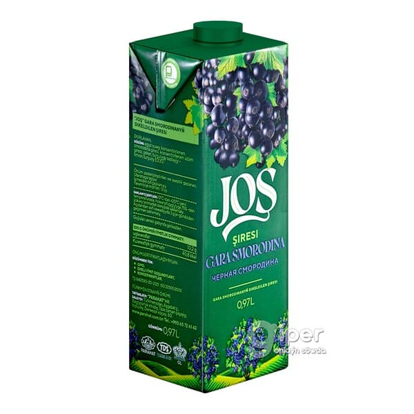 "Joş" Smorodina şiresi, 0.97 lt