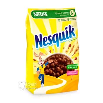 Şokoladly taýýar ertirlik Nesquik, 460 gr