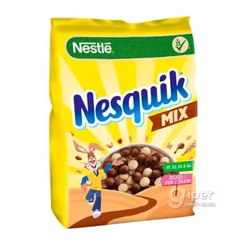 Şokoladly taýýar ertirlik Nesquik "Mix", 460 gr