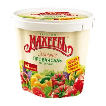 "Махеевъ" maýonez "Провансаль" 50.5%, 820 ml