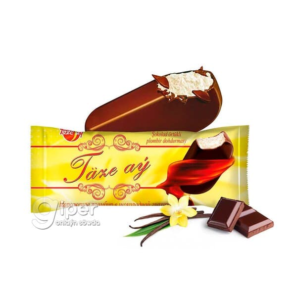 Doňdurma Täze aý "Täze aý" şokolad örtükli plombir, 55 gr