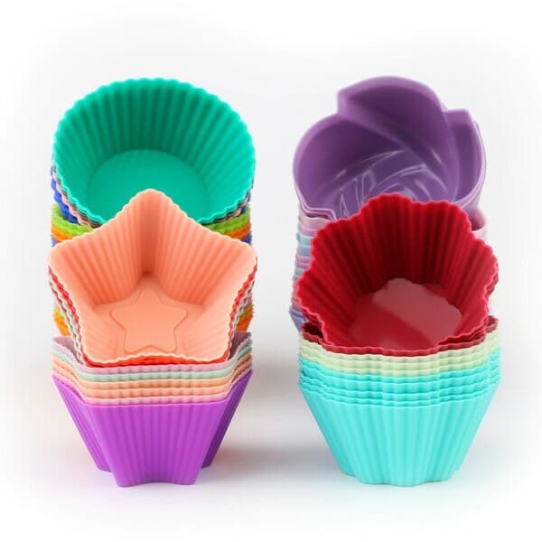 9 sany silikon galypdan ybarat toplum, süýjülikleri bişirmek üçin