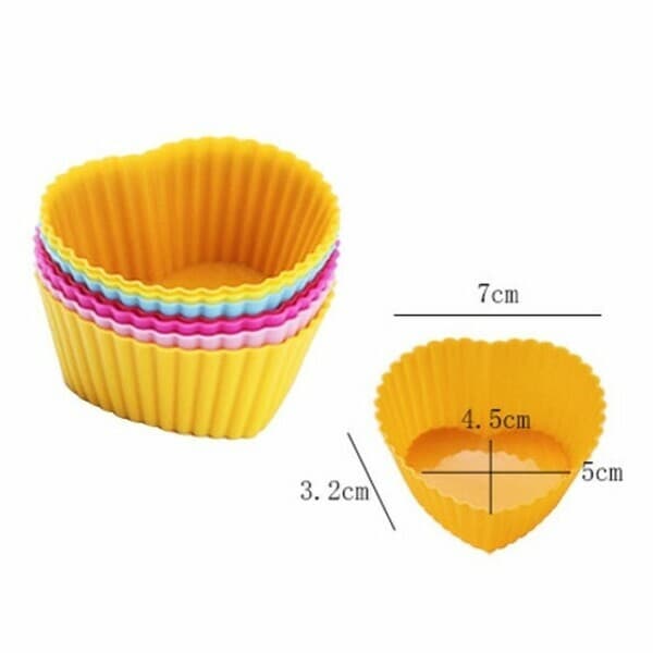 9 sany silikon galypdan ybarat toplum, süýjülikleri bişirmek üçin