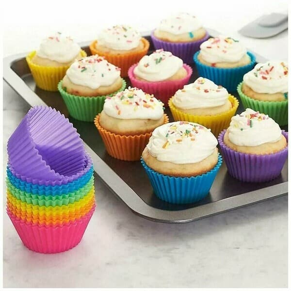 9 sany silikon galypdan ybarat toplum, süýjülikleri bişirmek üçin