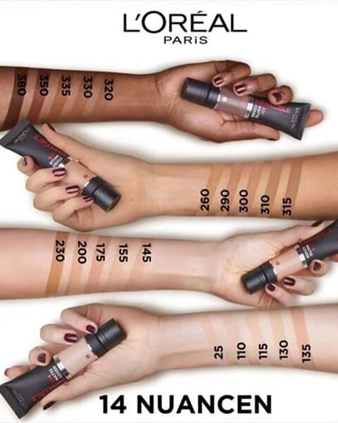 Tonal krem matt - Loreal Paris Infaillible Matte Cover 32H TON 110