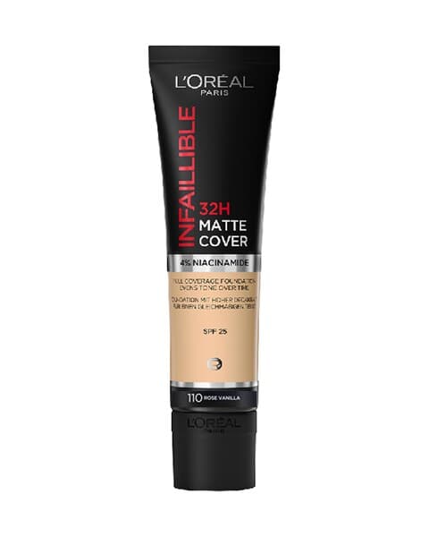 Tonal krem matt - Loreal Paris Infaillible Matte Cover 32H TON 110