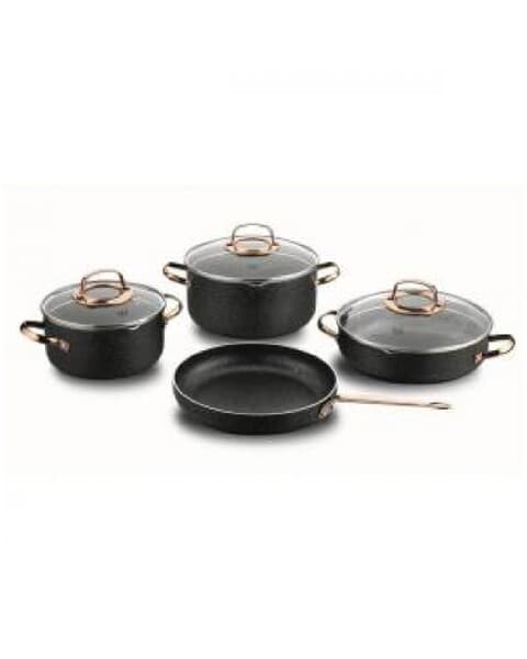 Набор Кастрюль Korkmaz A1372 GALAKSI ROSA GOLD 7пр.