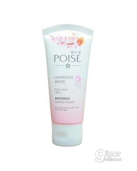 Ýüz ýuwmak üçin pena POISE LUMINOUS WHITE 50gr