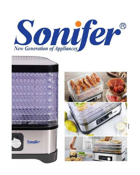 Пищевой дегидратор SONIFER SF-4016