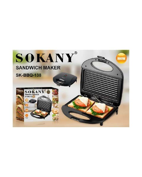 Tost aparat sendwiç üçin SOKANY SK-BBQ-138