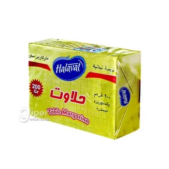Margarin "Halavat" ýaglylygy 82%, 200 gr (folga)