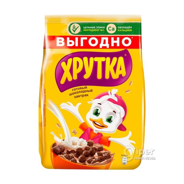 Taýýar ertirlik Nestle Хрутка şokoladly şarjagazlar, 650 gr