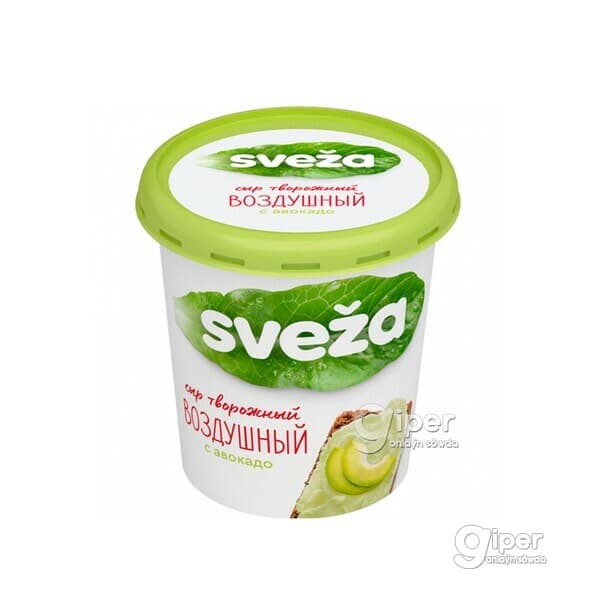 Doragly peýnir Sveža "Воздушный" awakadoly, 60%, 150 gr